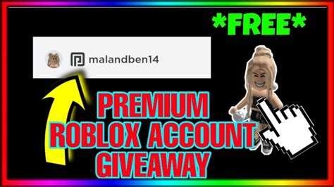 Giving Away Free Premium Roblox Account Read Description Youtube