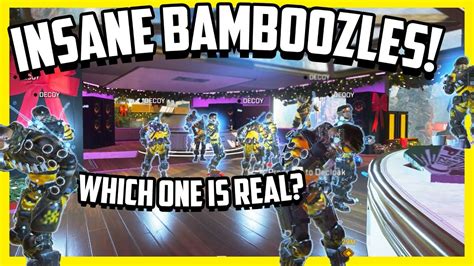 Bamboozlin EVERYBODY On Mirage Voyage Apex Legends Funny Moments YouTube