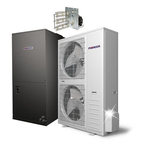 Air conditioner/heat pump buying guide. Pioneer 56,000 BTU 4.6 Ton 17.5 SEER Ducted Central Split ...