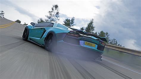วอลเปเปอร์ Lamborghini Aventador Lp 770 4 Svj Forza Horizon 5 รถ