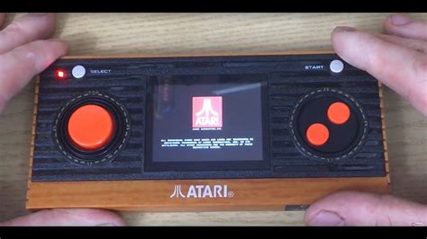 Atari Retro Handheld Console 50 Games Review Pqube Blaze