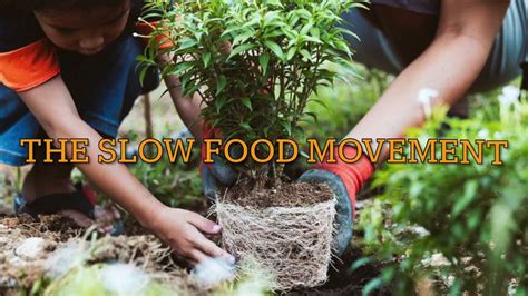 What Is The Slow Food Movement Youtube