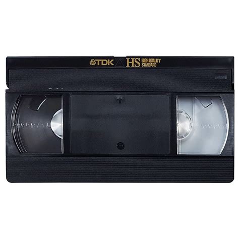 Tdk Hs240 Vhs Cassette Tape Retro Style Media