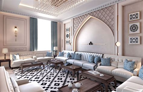 Modern Islamic Villa Interior Design Comelite Architecture Structure