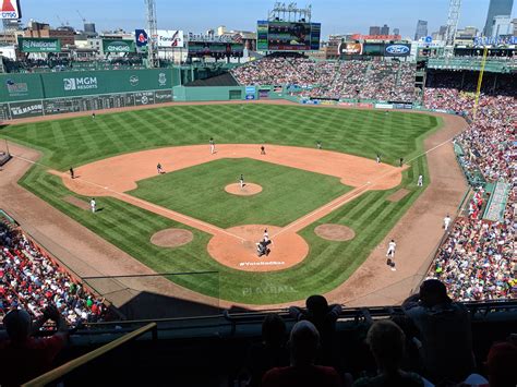 Fenway Park Seating For Red Sox Games