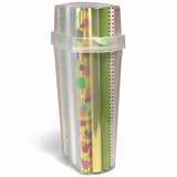 Rubbermaid Wrapping Paper Storage Container