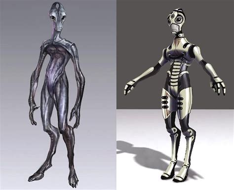 Salarian Concept Characters And Art Mass Effect Mass Effect Art
