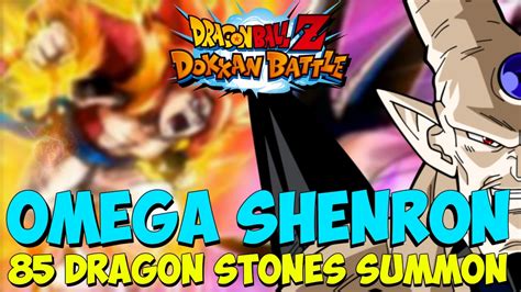 Dragon ball fighterz is born from what makes the dragon ball series so loved and famous: Dragon Ball Z Dokkan Battle OMEGA SHENRON 85 Dragon Stones Summon - YouTube