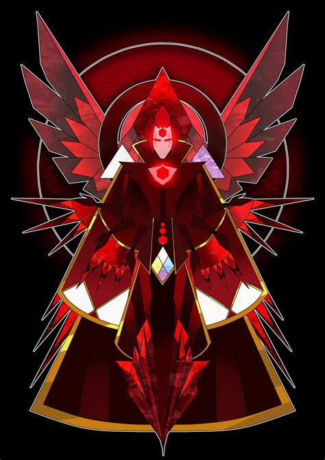 Steven Universe Oc Red Diamond Fresco By Tenebris Caeli On Deviantart