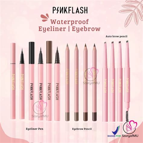 Jual PINKFLASH PF E01 Waterproof Easy Eyeliner B01 Black Brown B02