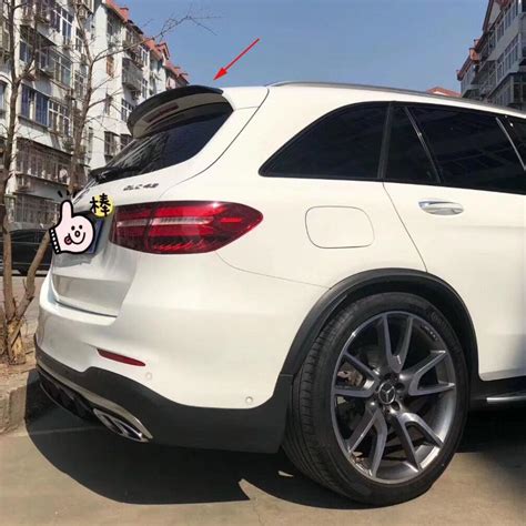 Car Truck Parts Rear Roof Spoiler Window Wing For Mercedes Benz Glc
