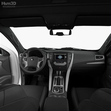 Mitsubishi Pajero Sport With Hq Interior 2019 3d Model Vehicles On Hum3d