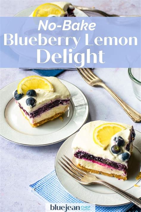 Blueberry Lemon Delight Blue Jean Chef Meredith Laurence Recipe