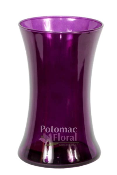 Purple Passion Gathering Vase 8 Tall X 4 5 8 Potomac Floral Wholesale
