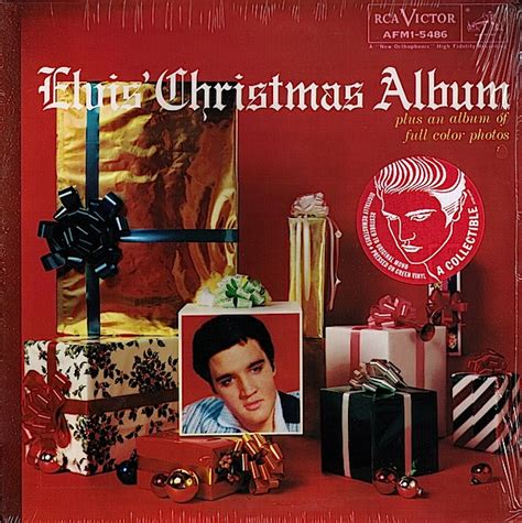 Elvis Presley Elvis Christmas Album Vinyl Lp Album Reissue