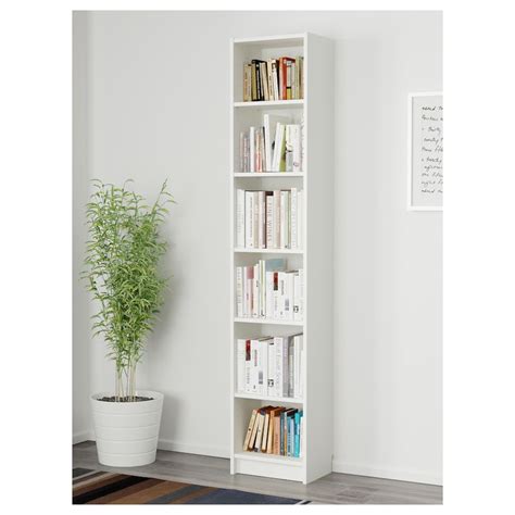 Billy White Bookcase 40x28x202 Cm Ikea