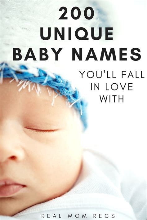Unique Baby Names Youll Fall In Love With Real Mom Recs