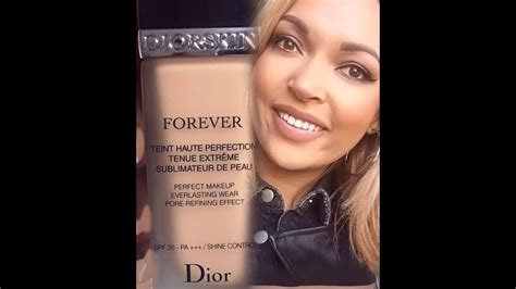 Diorskin Forever Foundation First Impression Youtube