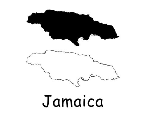 Map Vector, Vector Clipart, Black Silhouette, Silhouette Vector