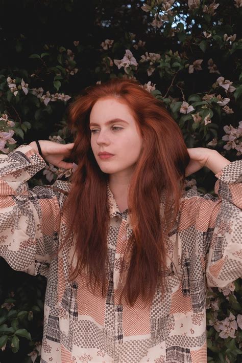 Redhead In Flowers Download This Photo By Lua Coralina On Unsplash