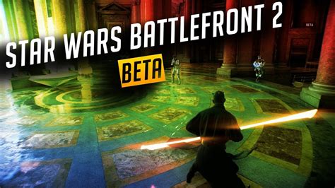 Star Wars Battlefront 2 Beta First Game Youtube