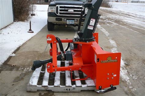 Land Pride Quick Hitch 3 Point Snow Blower Fork Lift Vehicles
