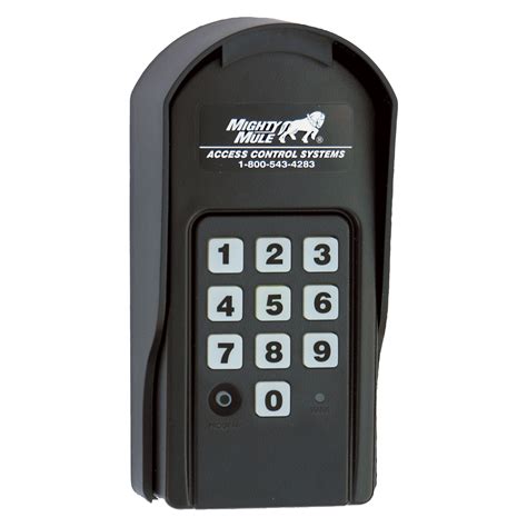 Mighty Mule Digital Keypad For Pin Code Access To Automatic Gate