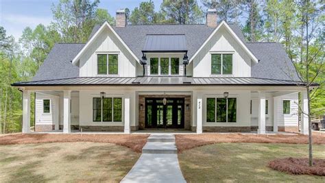 2 Story Modern Farmhouse Floor Plans Floorplansclick