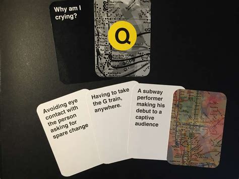 Wtf Ny New York City Cards Against Humanity Game On Kickstarter