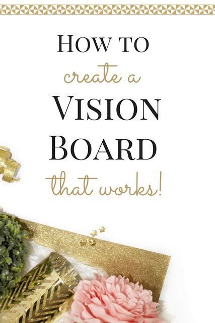 How To Create A Vision Board That Works Working Mom Magic