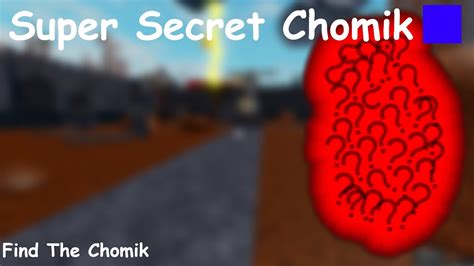 Ftc Super Secret Chomik Roblox Youtube