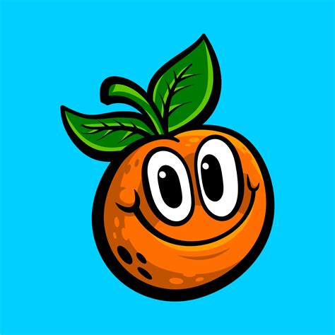 Orange Fruit Illustration 553535 Vector Art At Vecteezy