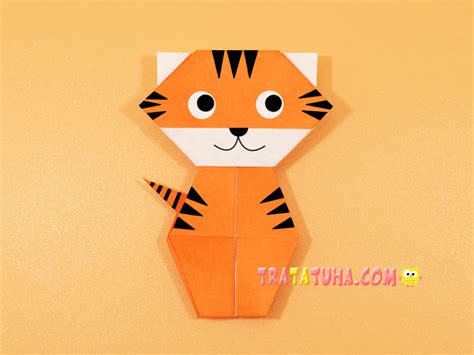 Origami Tiger — Step By Step Instructions With Photos