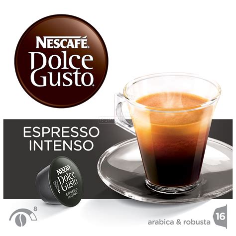 Coffee Capsules Nescafe Dolce Gusto Espresso Intenso Nestle 7613031526406