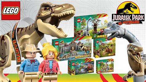 Todos Los Sets De Lego De Jurassic Park Y Su 30 Aniversario Youtube