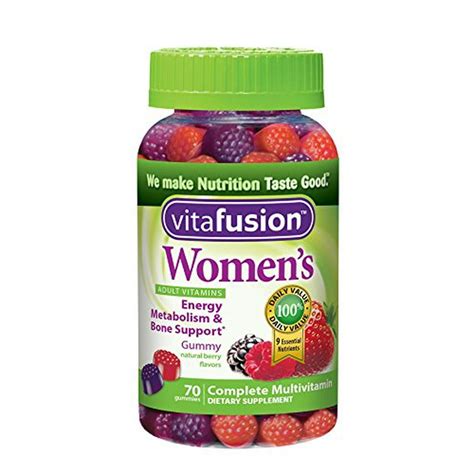 3 Pack Vitafusion Womens Gummy Vitamins Mixed Berries 70 Each