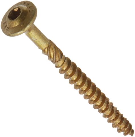 Quik Drive® Wood Screw 10 X 2 Tan For Acq Lumber 15mbox Contractor