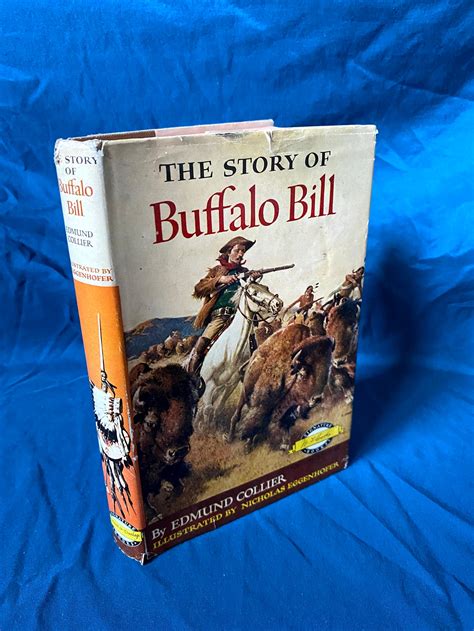 The Story Of Buffalo Bill By Edmund Collier 1952 Kids Books Etsy