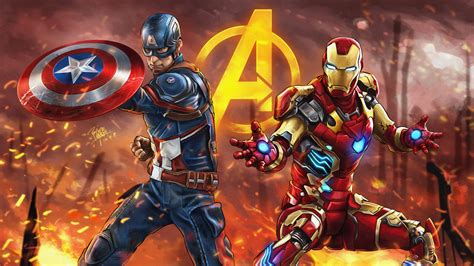 Iron Man Vs Captain America Wallpapers Top Free Iron Man Vs Captain America Backgrounds