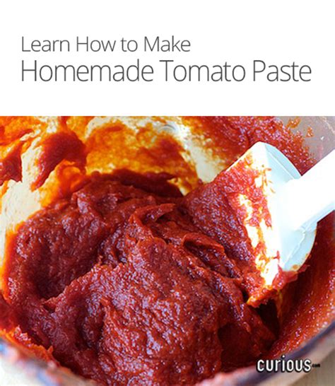 Perfect for nights when you don't know what to make for dinner. How to Make Homemade Tomato Paste | Curious.com
