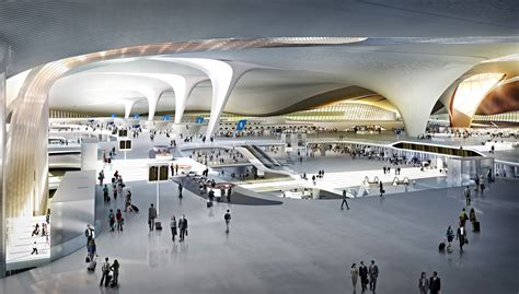 New Design Of The World Largest Passenger Terminal Beijing Daxing