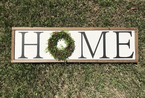 Home Sign Home Signs Novelty Sign Signs