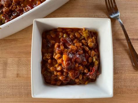 Cover and simmer for 10 minutes. Baked Beans and Peppers Recipe | Ree Drummond | Food Network