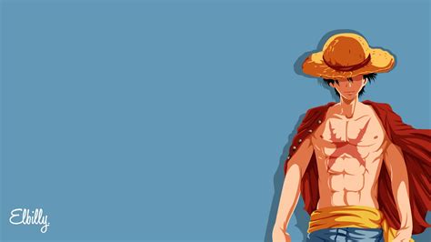 Minimalist One Piece Desktop Wallpaper 4k