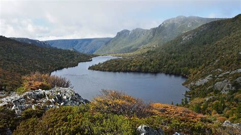 Cradle Mountain Lake St Clair National Park In Tasmania Australia