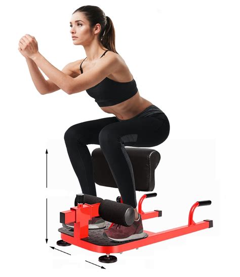X Factor 3 In 1 Padded Push Up Sit Up Deep Sissy Squat Machine Home Gym