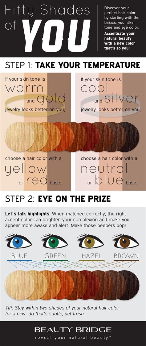 Using a mirror, look at the area directly beneath your eyes. Choosing the right hair color for you, starting with the ...