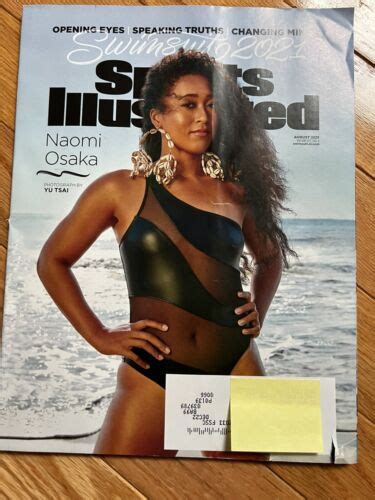 Naomi Osaka Sports Illustrated Swimsuit Issue Magazine August Ebay