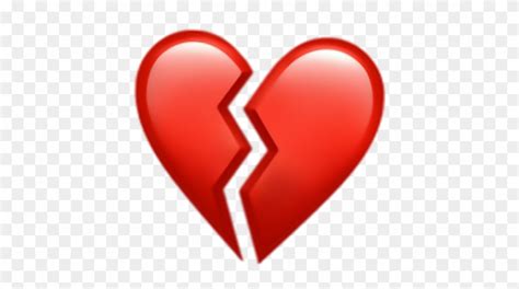 It may also reference a desired or lost love. Broken Heart Emoji Transparent & Free Broken Heart Emoji ...