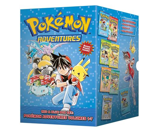 Pokémon Adventures Red And Blue Box Set Set Includes Vols 1 7 Book By Hidenori Kusaka Mato